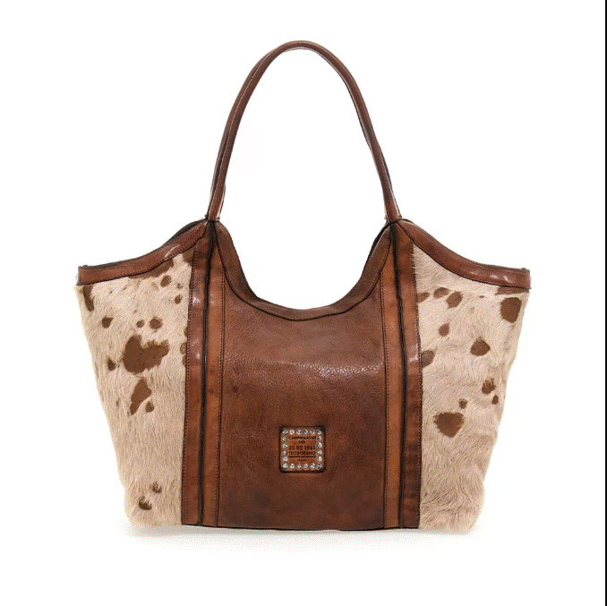 Campomaggi Nemesi Shopping Bag - Cognac