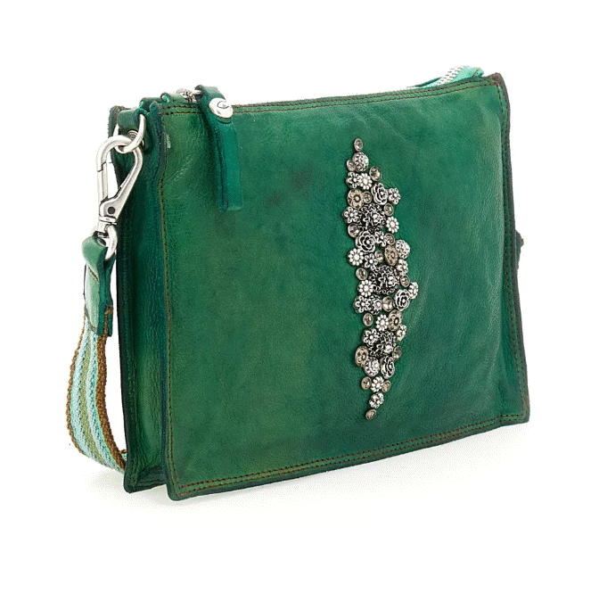 Campomaggi Afrodite Clutch - Meadow Green