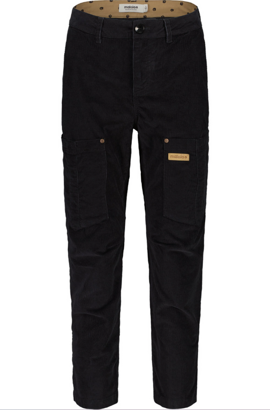 Maloja ColdilanaM Stretch Corduroy Pants - Deep Black