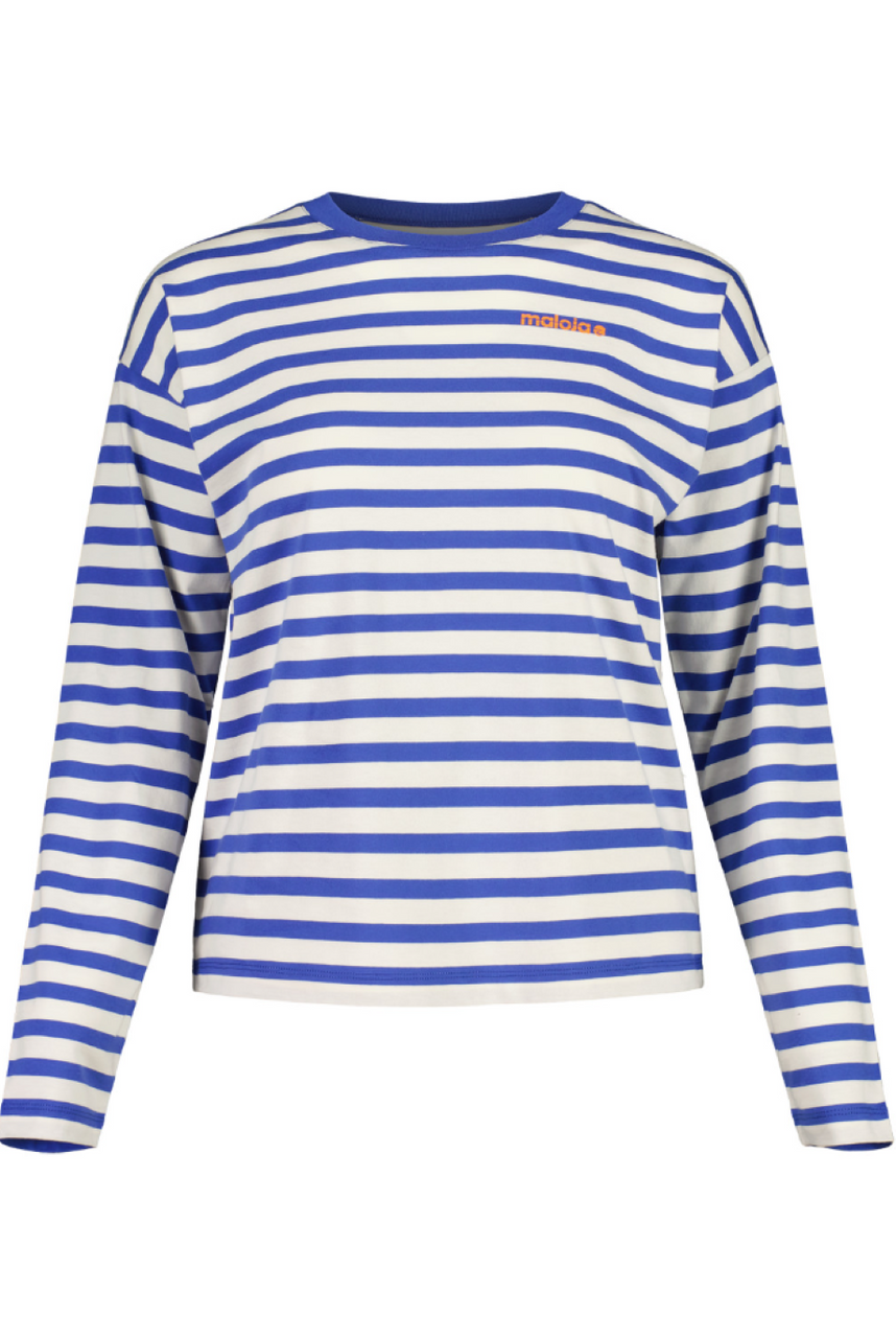 Copy of Maloja TrecolpasM Stripe Top - Cobalt