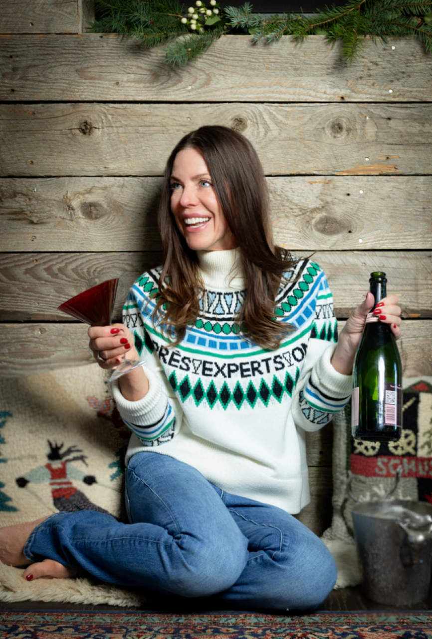 Team Event "Après Experts Only" Fair Isle Sweater - Snow/Multi