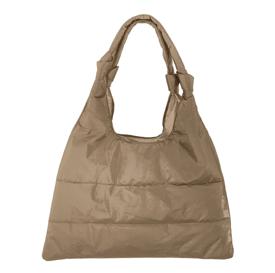 Hi, Love "Love Me Knot" Tote - Shimmer Bronze