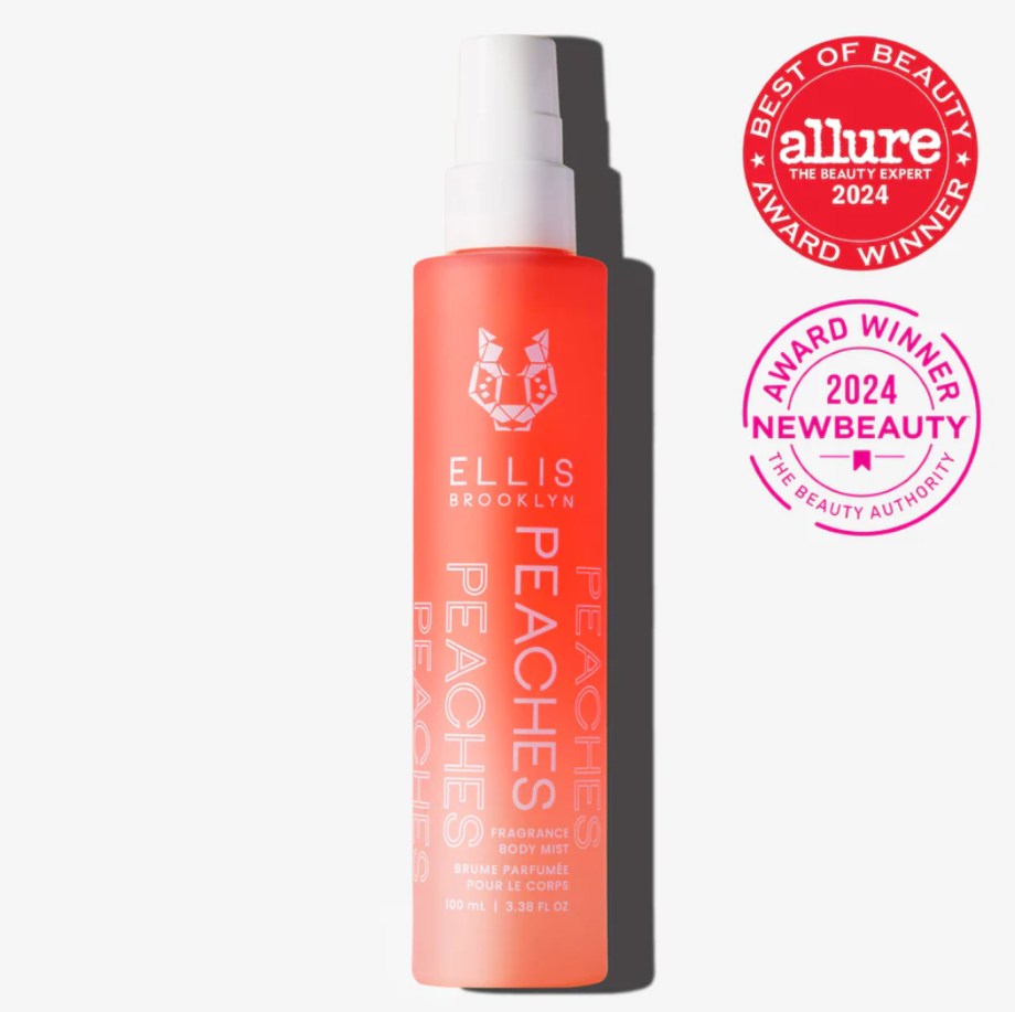 Ellis Brooklyn Peaches Hair & Body Fragrance Mist 100ml