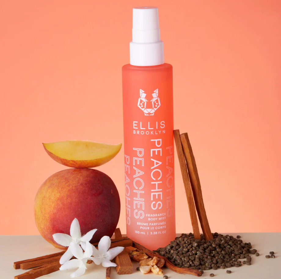 Ellis Brooklyn Peaches Hair & Body Fragrance Mist 100ml