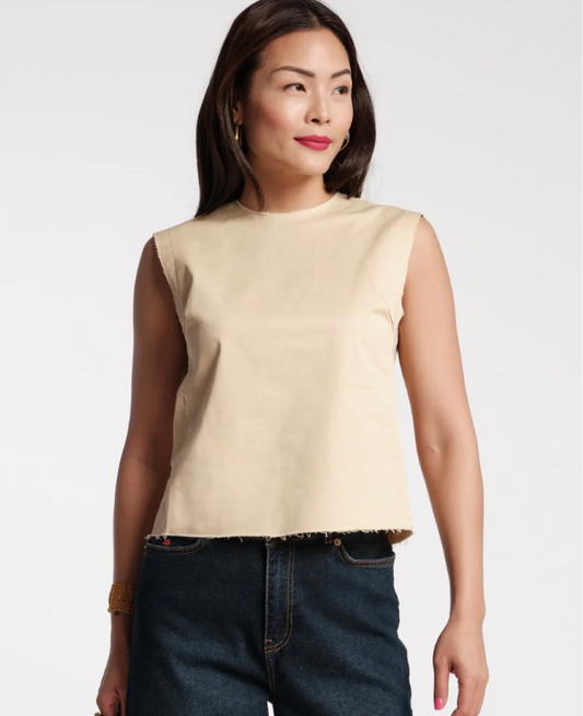 Frances Valentine Cole Top - Natural