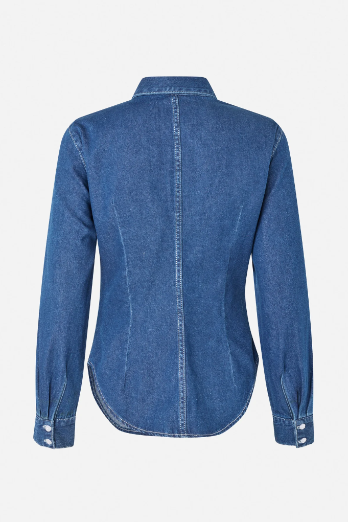 Baum und Pferdgarten Maria Denim Shirt - Light Worn Denim