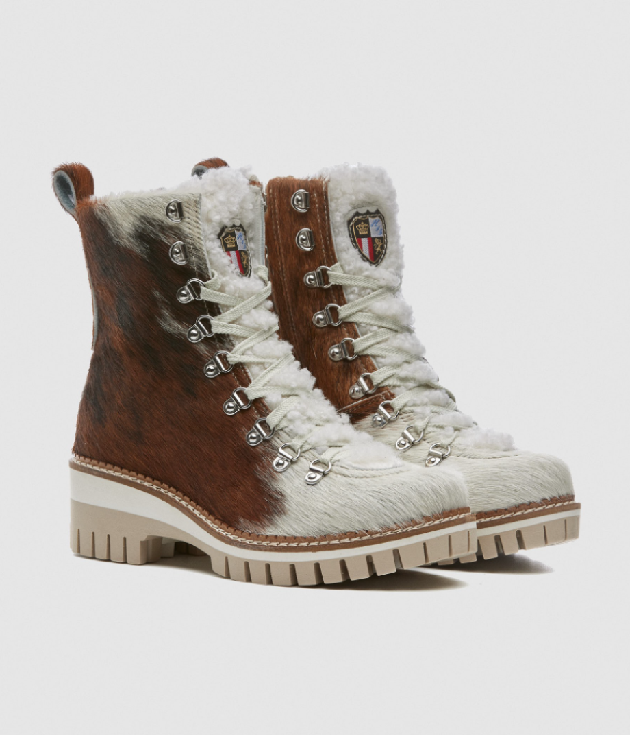 NiS New Italia Brenda "Cavallino" Boot - Natural