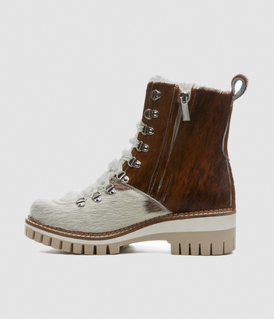 NiS New Italia Brenda "Cavallino" Boot - Natural