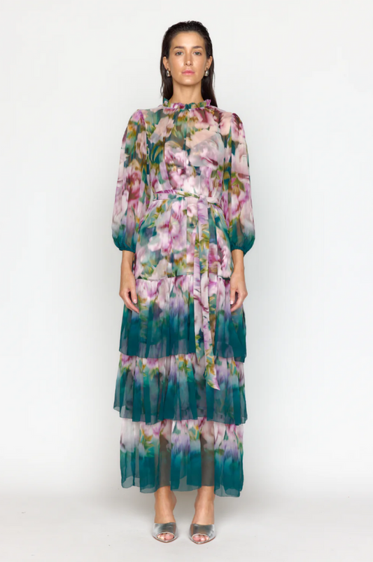 Christy Lynn Sara Dress - Blossom Ombre