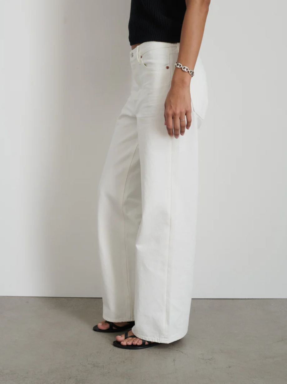 Alex Mill Alek Wide-Leg Jean - Sea Salt